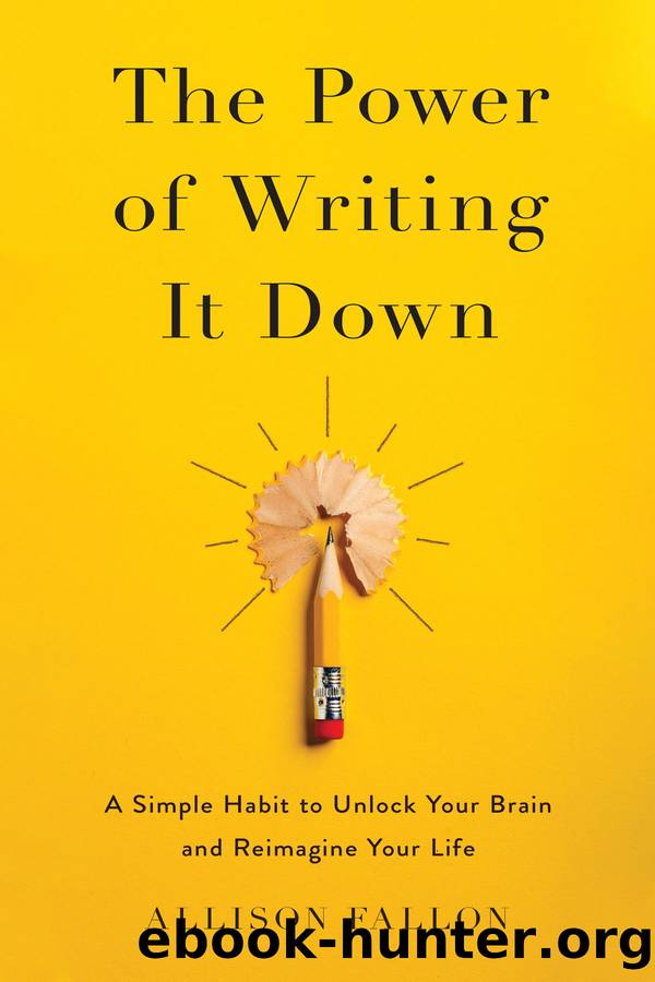 the power of writing it down allison fallon